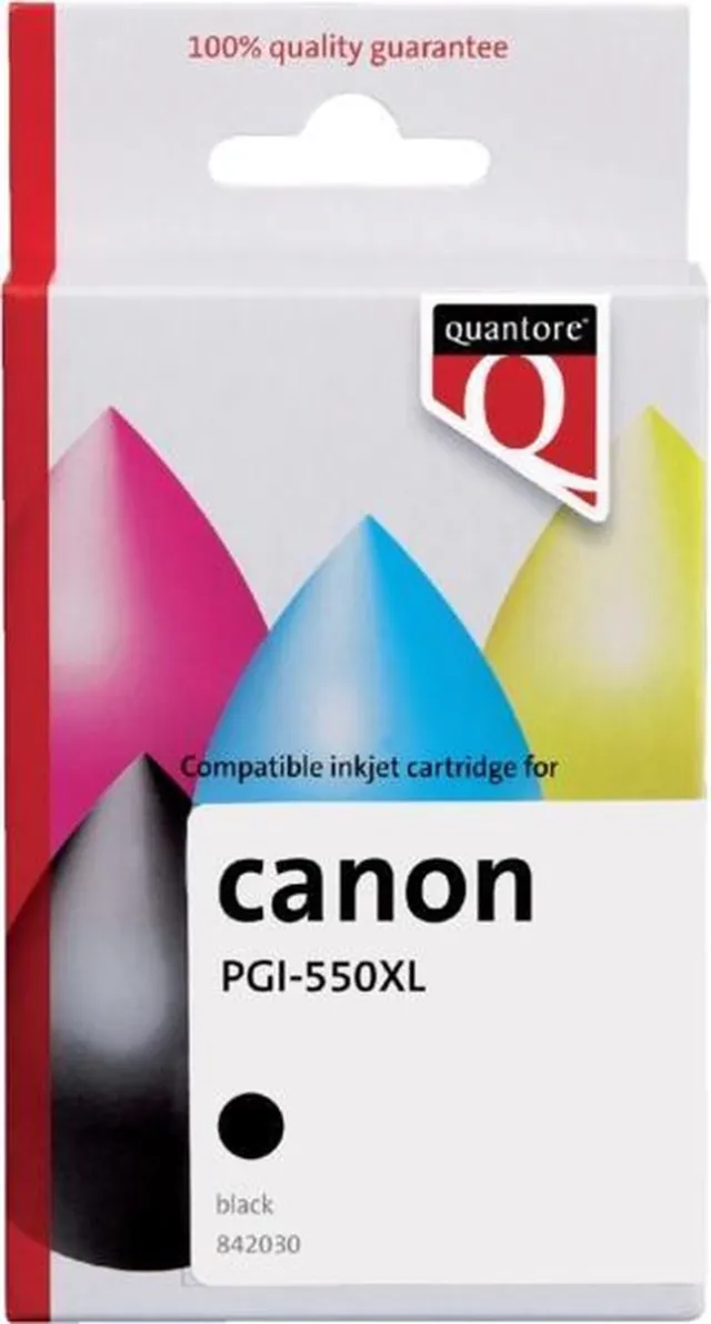 Quantore Inktcartridge Quantore Canon PGI-550XL zwart HC | 1 stuk