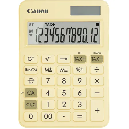 Rekenmachine Canon LS-125KB geel