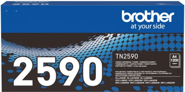 Brother TN-2590 tonercartridge 1 stuk(s) Origineel Zwart