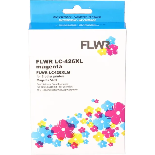 FLWR Cartridges / Brother LC-426XL / magenta / Geschikt voor Brother
