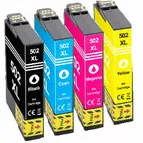 Epson Huismerk Epson 502XL Inktcartridges Multipack (zwart + 3 kleuren)