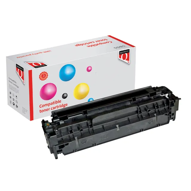 Quantore Tonercartridge Quantore alternatief tbv Canon 2662B002 / CRG-718BK zwart