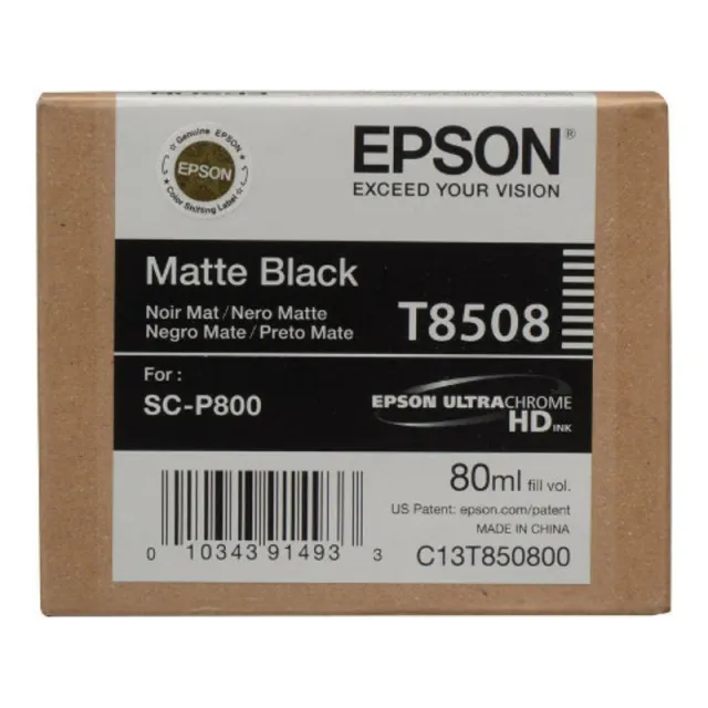 Epson T8508 Inktcartridge Mat-zwart