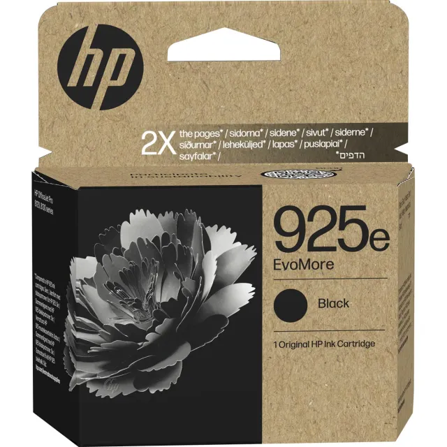 HP inktcartridge 925e, 1.000 pagina's, OEM 4K0W3PE, zwart