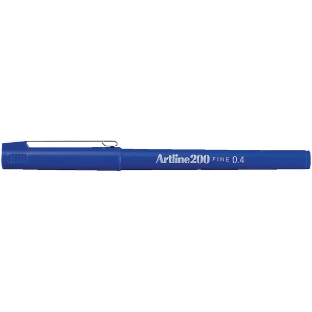 Artline Fineliner Artline 200 rond fijn blauw
