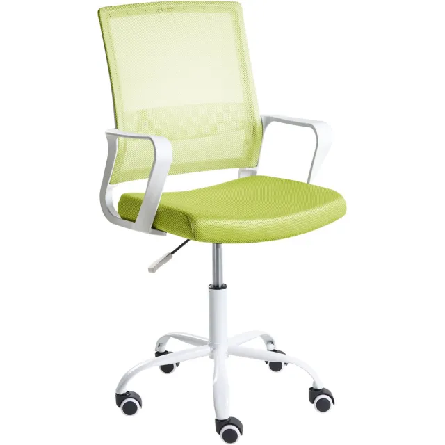 Beliani EASE - Bureaustoel - Limegroen - Mesh