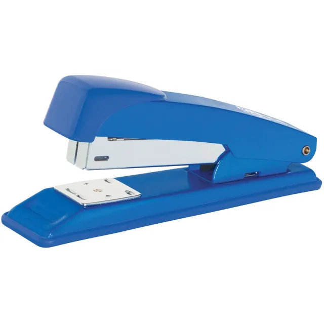 Office Products nietmachine, metaal, inlegdiepte 60 mm, 30 blad, blauw