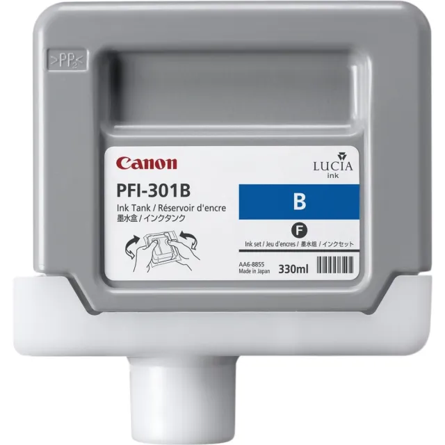 Canon PFI-301GY - Inktcartridge / Pigment Blauw