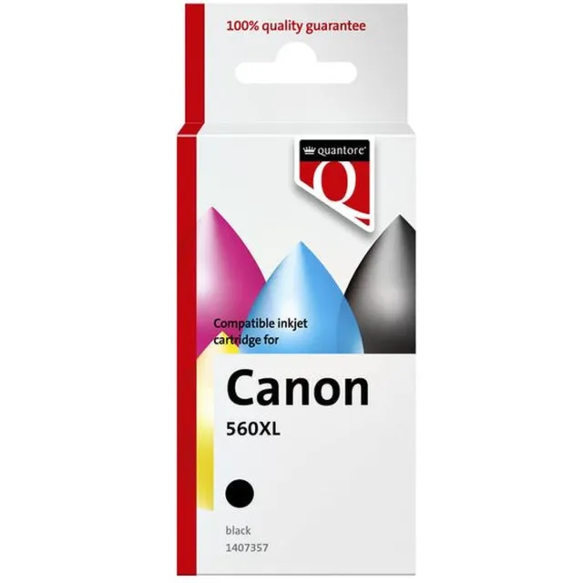 Quantore Inktcartridge quantore canon pg560xl zwart | 1 stuk
