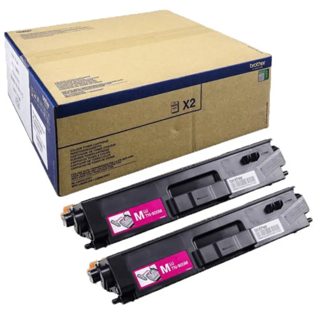 Brother TN-900MTWIN Toner 12000pagina's Magenta toners & lasercartridge