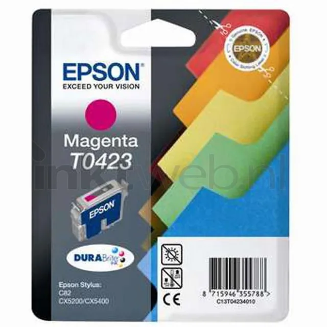 Epson inktcartridge T042340 rood Magenta