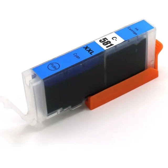 Inktkenners Cartridge Geschikt voor Canon 580/581 - Cyaan | Geschikt voor TR7550, TR8550, TS6150, TS6151, TS6250, TS6251, TS6300, TS6350, TS6351, TS705, TS8150, TS8151, TS8152, TS8250, TS8251, TS8252, TS8350, TS9150, TS9155, TS9550, TS9551, TS705A