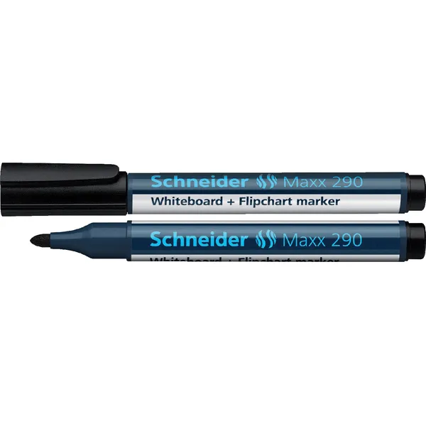 Whiteboardmarker Schneider Maxx 290 rond 2-3mm zwart