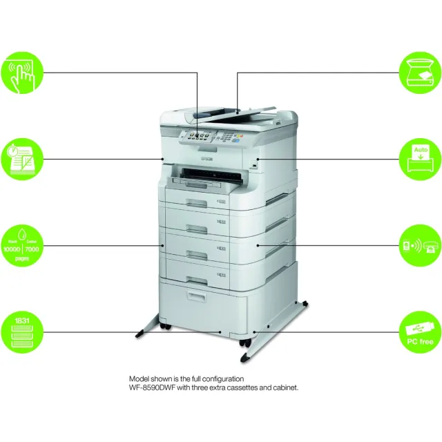 Epson Ink Cart/WF-R8590 Yellow