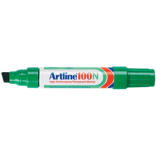 Artline Viltstift artline 100 schuin 7.5-12mm groen