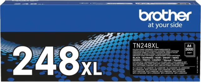 Brother TN-248XL Zwart Kleurloos