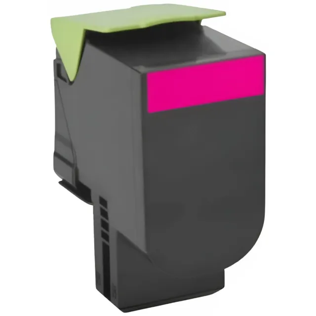 Inktkenners Toner geschikt voor Lexmark 702HC | 1x Magenta geschikt voor Lexmark 70C2HK0 - 702HK - 700H1 - 70C2HY - 0702HM - 70C2HM0 - 70C2HC0 - 702HC - 700H2 - 700H3 - 702HY - 700H4 - CS310dn - CS310n - CS310 Series - CS410dn - CS410dtn - CS410n - CS410 Series