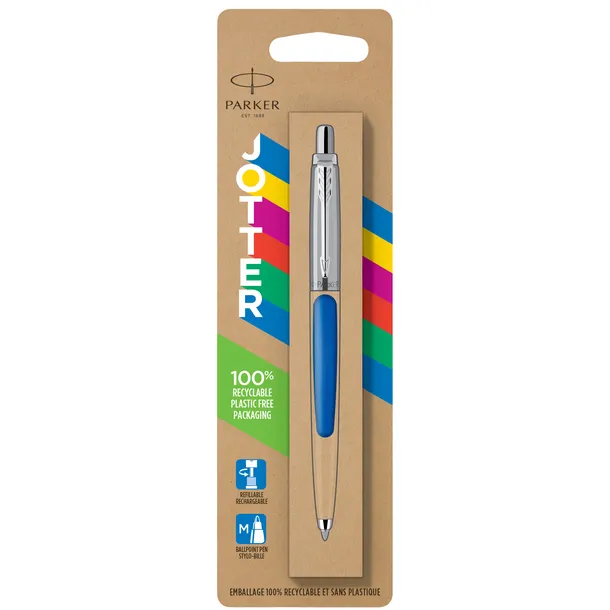 Balpen Parker Jotter Original blue CT medium blister à 1 stuk