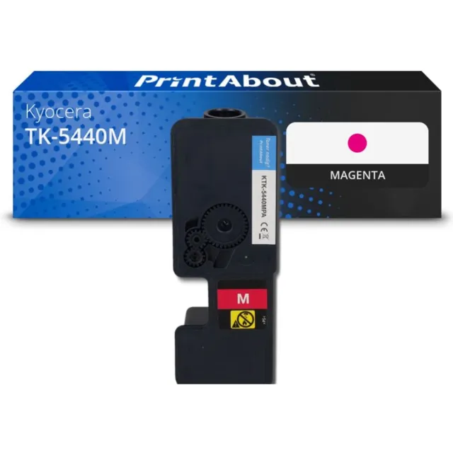 PrintAbout Huismerk Kyocera TK-5440M Toner Magenta Hoge capaciteit