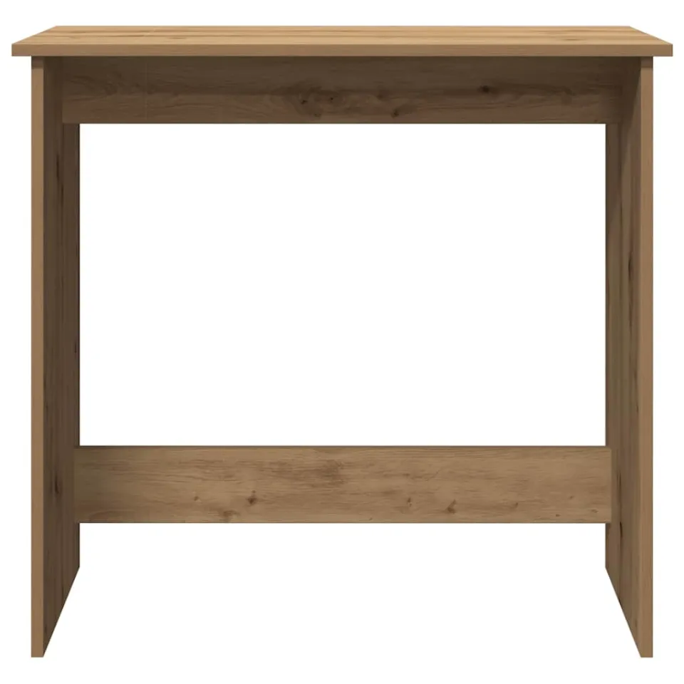 vidaXL Bureau 80x40x75 cm bewerkt hout artisanaal eikenkleurig, foto 4