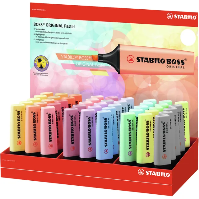 Stabilo Markeerstift STABILO BOSS Original 70/45 pastel assorti