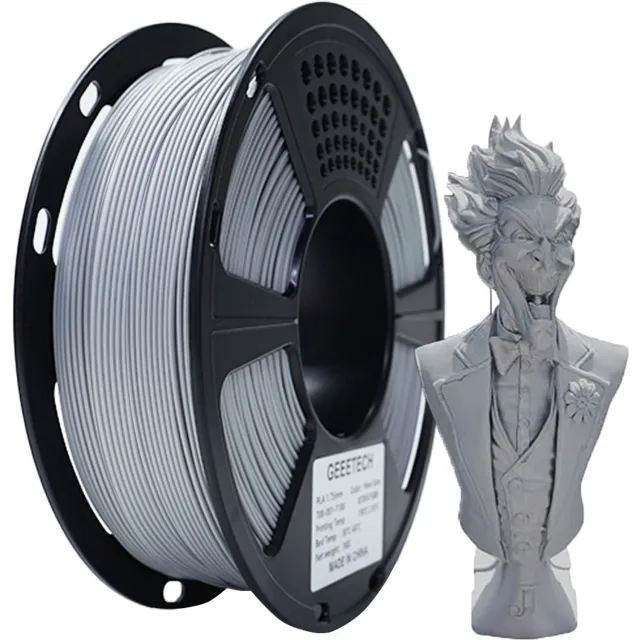 Geeetech PLA - 3D Printer Filament - 1,75 mm - 1 kg - Grijs