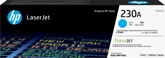 HP 230A Cyan Original LaserJet Toner Cartridge Cyaan