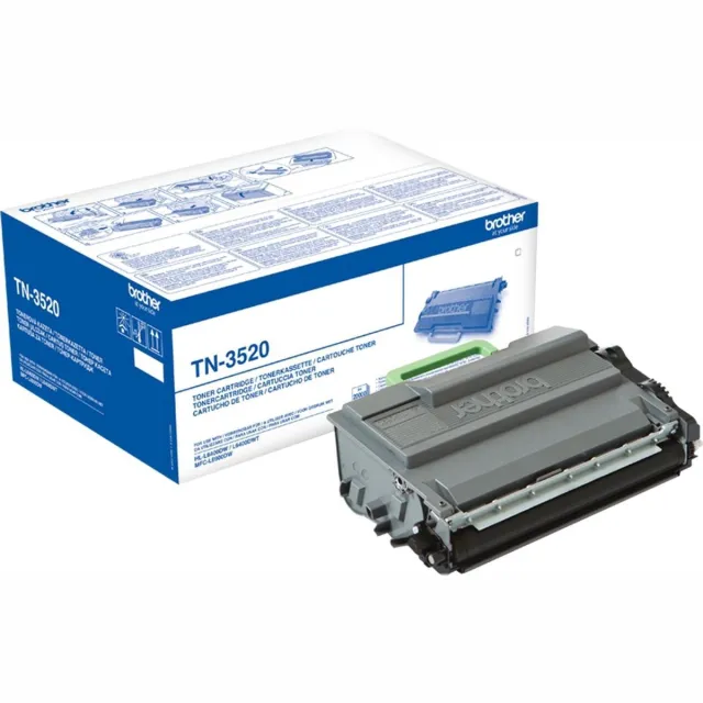 Brother Original Toner Brother TN3520 Black Zwart