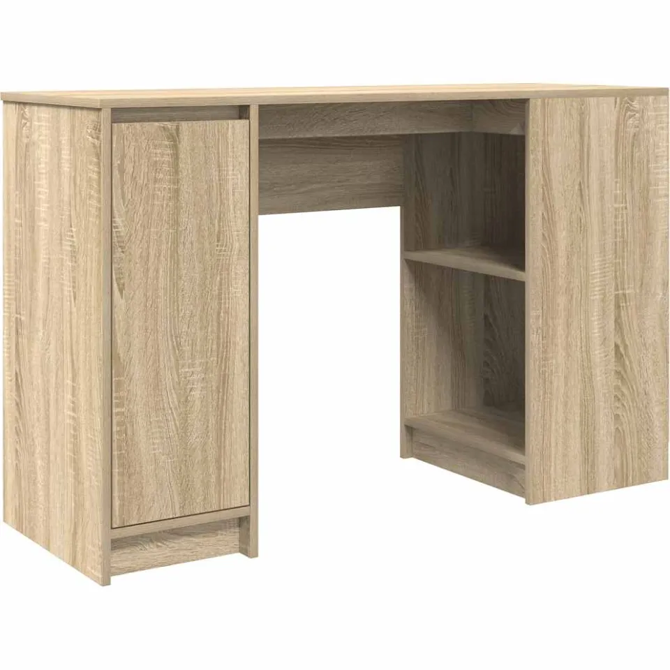 vidaXL Bureau 120x42x76 cm spaanplaat sonoma eikenkleurig