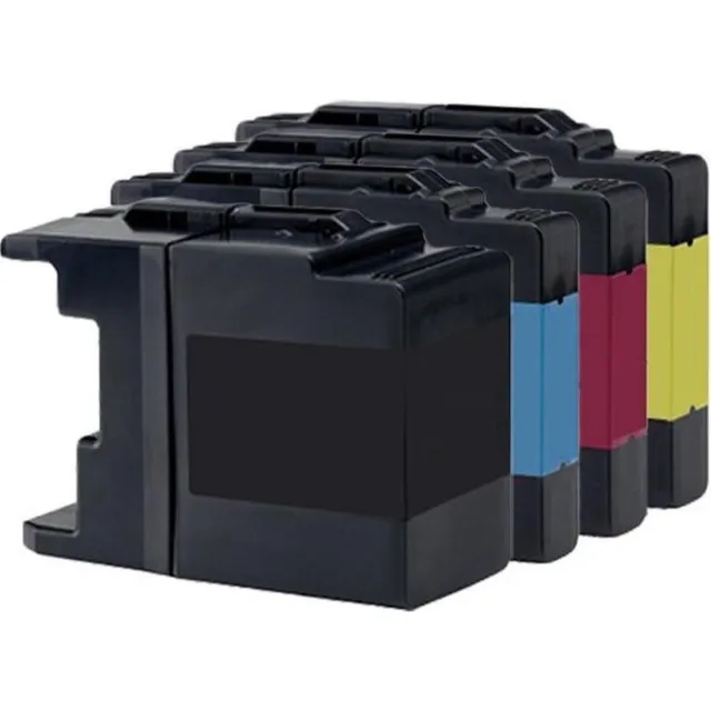 InktDL Huismerk geschikt voor Brother LC-1240 XL Inktcartridges - DCP/MFC - J725DW - J925DW - J925W - J430W - J5910DW - J6510DW - J6710DW - J6910DW - J825DW Multipack 4 Cartridges