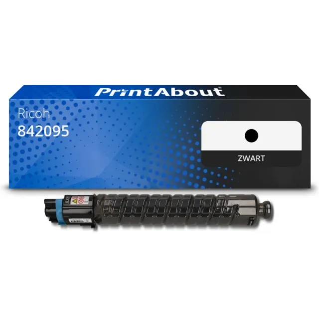PrintAbout huismerk Toner 842095 (MP C406) Zwart Geschikt voor Ricoh