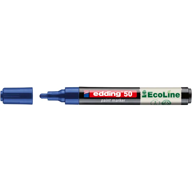 Edding Paintmarker edding 50 EcoLine op waterbasis 2-3mm blauw