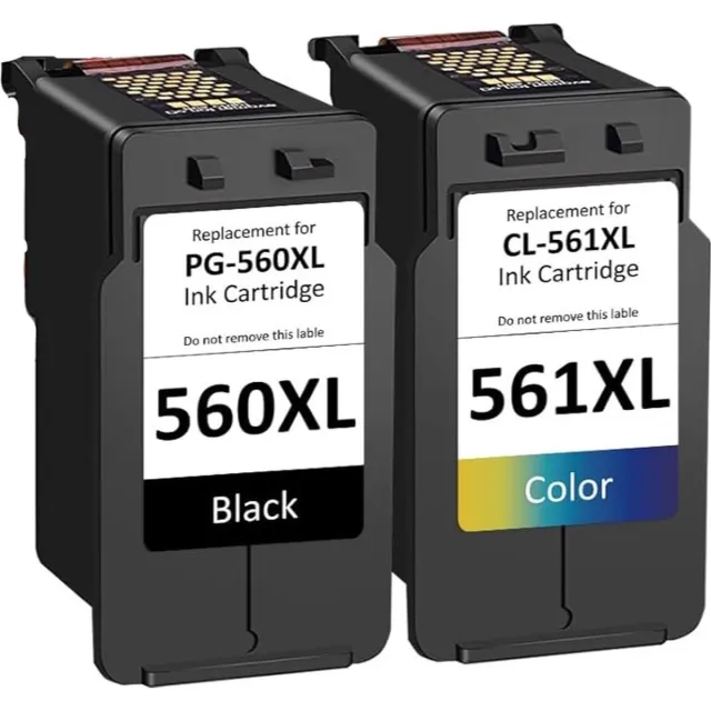 Inktkenners Inktcartridges Geschikt voor Canon PG-560XL / CL-561XL Multipack