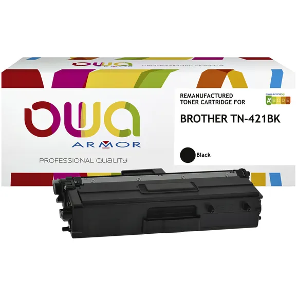 OWA Toner OWA alternatief tbv Brother TN-421BK zwart