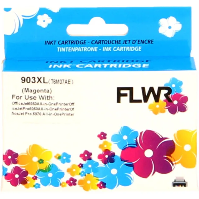 FLWR Cartridges / HP 903XL / magenta / Geschikt voor HP