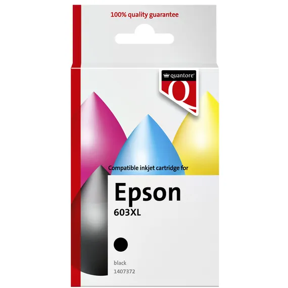 Quantore Inktcartridge Quantore alternatief tbv Epson 603XL zwart