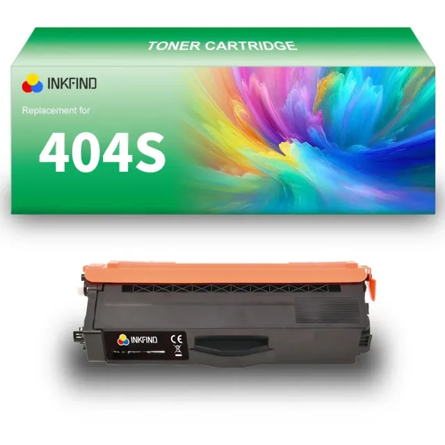 INKFIND CLT-K404S Zwart tonercartridge compatibel met Samsung CLT-K404S Zwart geschikt voor Samsung Xpress C430/C430W/C480/C480W/C480FN/C480FW - 1-pack Zwart Zwart x 1