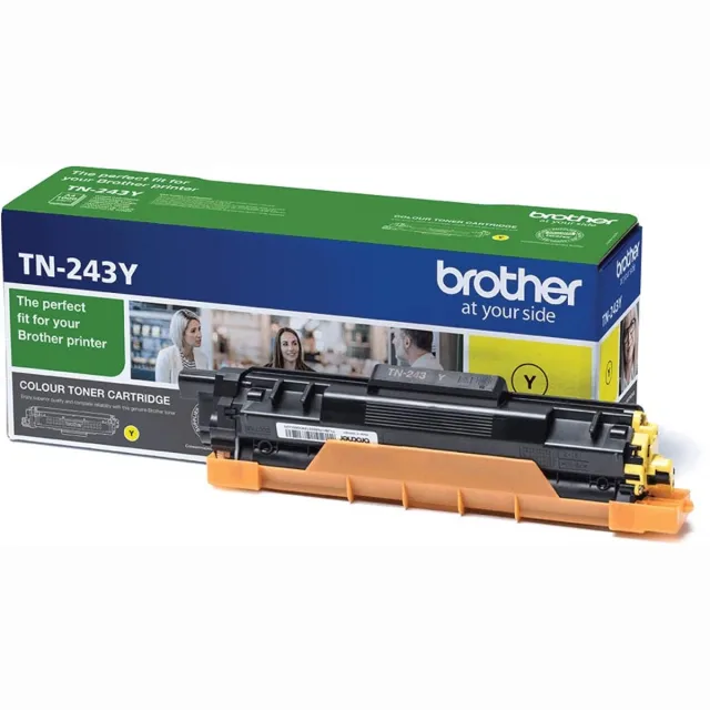 Brother toner, 1.000 pagina's, OEM TN-243Y, geel 4 stuks