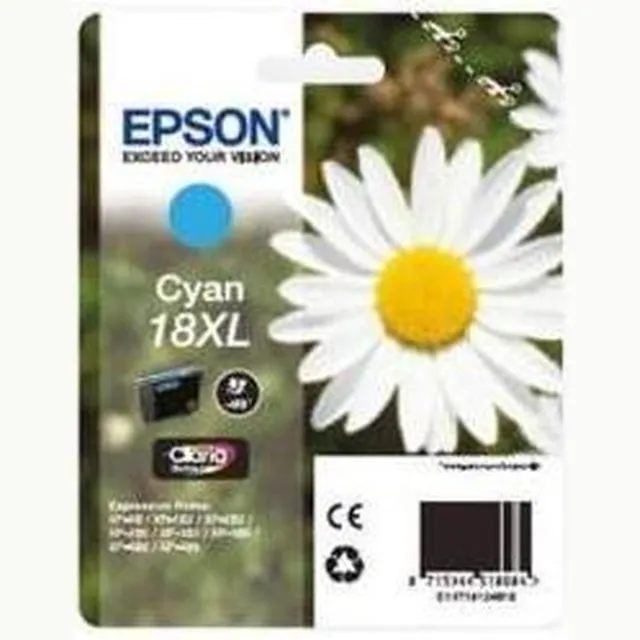 Epson 18XL inktcartridge cyaan high capacity 6.6ml 450 paginas 1-pack RF-AM blister
