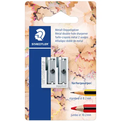 Staedtler Puntenslijper Staedtler Noris dubbel metaal