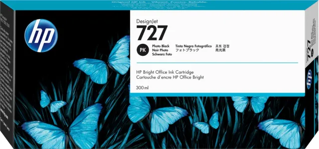HP Original Ink Cartridge HP F9J79A Black Grey Foto Zwart