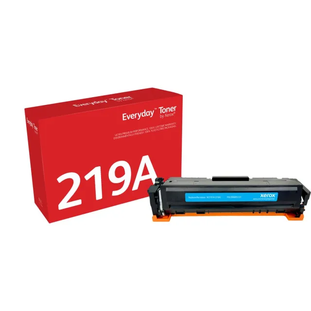 Xerox EverydayTM Cyaan Toner van Xerox is compatibel met HP 219A (W2191A), Standaard capaciteit