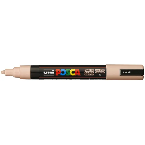 Posca Paintmarker Uni POSCA PC5M medium poederig roze