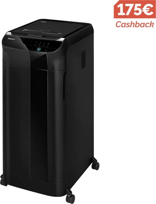 Fellowes Automax papiervernietiger 600M zwart