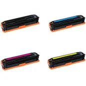 HP Huismerk HP 651A (CE340A-CE343A) Toners Multipack (zwart + 3 kleuren)