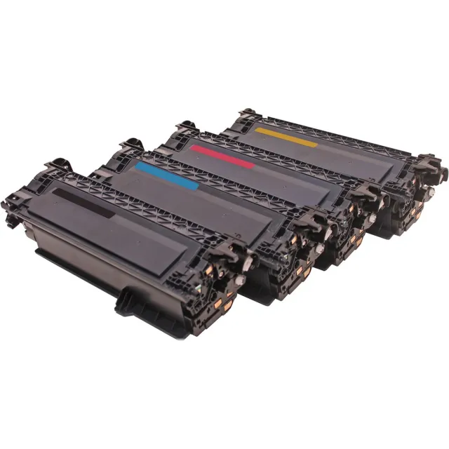 Colori Set 4x Colori huismerk toner geschikt voor HP Color Laserjet CM3530FS CM3530MFP CP3525 CP3525DN CP3525N CM 3530FS CM 3530MFP CP 3525 CP 3525DN CP 3525N CP 3525X 504A 504X CE250A CE250X CE251A CE252A CE253A Set 4 kleuren
