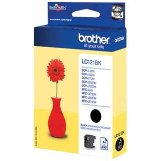 Brother LC-121BK inktcartridge zwart