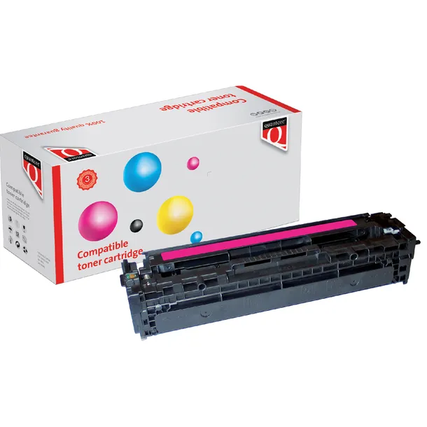 Quantore Tonercartridge Quantore alternatief tbv HP CB543A 125A rood