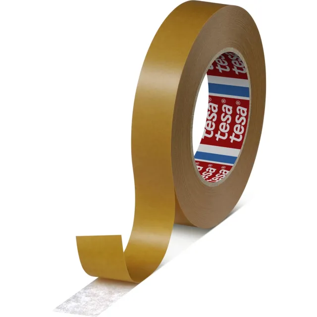 Tesa dubbelzijde tape, non woven, ft 25 mm x 50 m