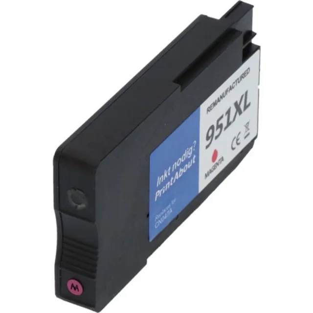 PrintAbout Huismerk HP 951XL (CN047AE) Inktcartridge Magenta Hoge capaciteit